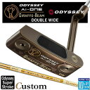 メーカーカスタムクラブ オデッセイ Ai-ONE ジラフ ビーム パター DOUBLE WIDE 右用 STROKE LAB 90 for GBM スチールシャ...