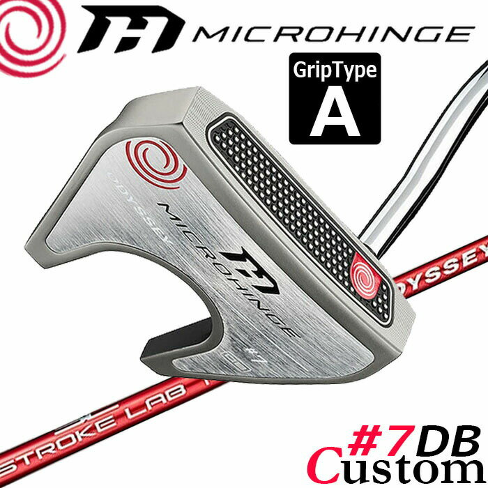 メーカーカスタムクラブ オデッセイ マイクロヒンジ パター 右用 STROKE LAB 70 シャフト (レッド) #7 DB 日本正規品 