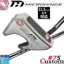 メーカーカスタムクラブ オデッセイ マイクロヒンジ パター 右用 MICROHINGEオリジナル スチールシャフト #7 S 日本正規品 [31.5インチ以下対...