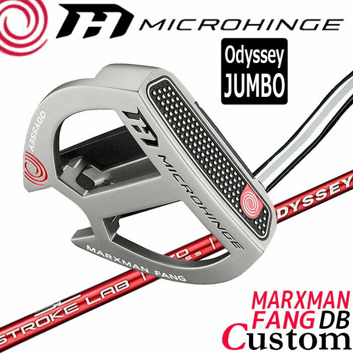 メーカーカスタムクラブ オデッセイ マイクロヒンジ パター 右用 STROKE LAB 70 シャフト (レッド) MARXMAN FANG DB 日本正規品 