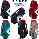 ONOFF CADDIE BAG OB0324 オノフ キャディバッグ/ゴルフバッグ カラー4色/9型/47inch対応/2.6kg 男女兼用/ユニセックス [...