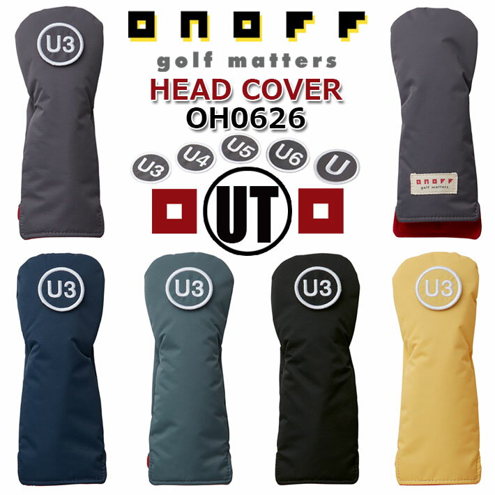 ���Υ� ONOFF UTILITY HEAD COVER OH0626 (UT��) ���Υ� �إåɥ��С� �桼�ƥ���ƥ��� �ʥ����� 5��/���ؼ��ּ�Хå��� ...