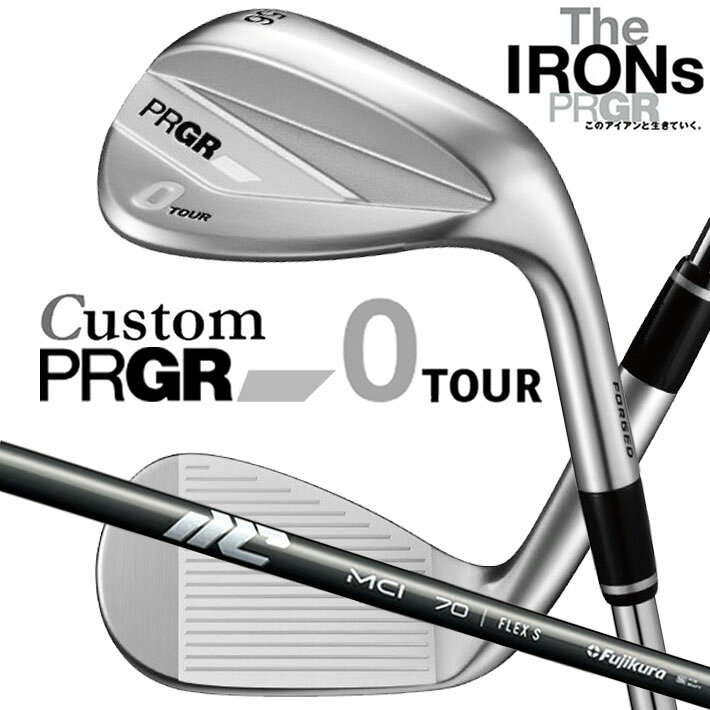 Rakuten - メーカーカスタム プロギア 0 TOUR WEDGE 2026 ツアー ウェッジ 右用 MCI カーボンシャフト PRGRメーカー正規カスタム 受注生産