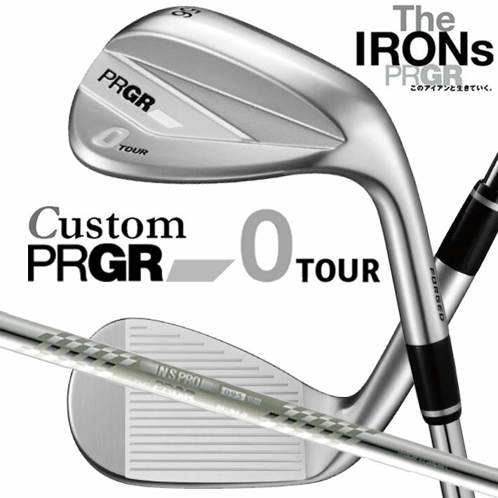 Rakuten - メーカーカスタム プロギア 0 TOUR WEDGE 2026 ツアー ウェッジ 右用 スペックスチールIII Ver.2 for WEDGE スチールシャフト PRGRメーカー正規 受注生産