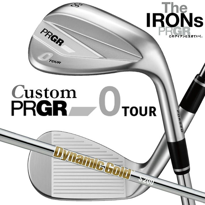メーカーカスタム プロギア 0 TOUR WEDGE 2026 ツアー ウェッジ 右用 Dynamic Gold HT スチールシャフト PRGRメーカー正規カスタム 受注生産
