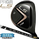 m[J[JX^nY vMA GGX tFAEFCEbh MEN'S PRGR LS FAIRWAYWOOD 3W/5W VENTUS TR BLACK J[{Vtgm{Kinmnm2023Nfn