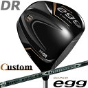 【メーカーカスタム】PRGR SUPER egg DRIVER 10.5° プロギア スーパー エッグ ドライバー Diamana DF カーボンシャフト 50...