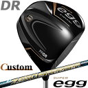 【メーカーカスタム】PRGR SUPER egg DRIVER 10.5° プロギア スーパー エッグ ドライバー ZERO SPEEDER カーボンシャフト ...