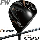 [[J[JX^] PRGR SUPER egg FAIRWAY WOOD 3W/5W vMA X[p[ GbO tFAEFCEbh SPEEDER NX BLACK J[{Vtg SLE[KOi [{Ki] [2024Nf]