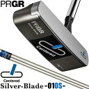 PRGR Silver-Blade Centered 01OS Putter 33/34インチ プロギア シルバーブレード センタード 01OS パター ブレード型 オフセット センターシャフト [日本正規品] [送料無料][2023年モデル] その1