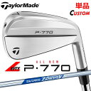 【レフティ/左用】【メーカーカスタム】テーラーメイド P770 2024 単品アイアン N.S.PRO ZELOS 7 スチールシャフト 日本正規品 Taylo...