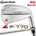 【レフティ/左用】【メーカーカスタム】テーラーメイド P770 2024 単品アイアン Dynamic Gold HT スチールシャフト 日本正規品 TaylorMade