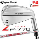 【レフティ/左用】【メーカーカスタム】テーラーメイド P770 2024 単品アイアン N.S.PRO MODUS3 TOUR 115 スチールシャフト 日本正...