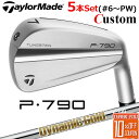 y[J[JX^ze[[Ch P790 2023 ACA 5{Zbg(#6-PW) Ep Dynamic Gold HT X`[Vtg {Ki TaylorMade