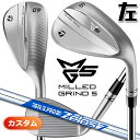 【レフティ/左用】メーカーカスタムクラブ テーラーメイド MG5 ミルド グラインド 5 ウェッジ N.S.PRO ZELOS 7 スチールシャフト 日本正規品 TaylorMade 軟鉄鍛造