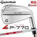 【レフティ/左用】【メーカーカスタム】テーラーメイド P770 2024 単品アイアン N.S.PRO MODUS3 TOUR 110 スチールシャフト 日本正...