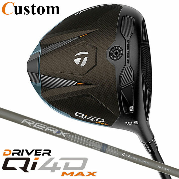 乐天商城 - メーカーカスタムクラブ テーラーメイド Qi4D MAX ドライバー 右用 REAX MR 40 カーボンシャフト 日本正規品 2026 TaylorMade キューアイフォーディー
