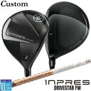 【メーカーカスタム】ヤマハ INPRES DRIVESTAR フェアウェイウッド 右用 TOUR AD GC カーボンシャフト YAMAHA インプレス ドライ...
