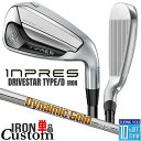 【メーカーカスタム】 ヤマハ INPRES DRIVESTAR TYPE/D 単品アイアン (#5、#6) Dynamic Gold 95 スチールシャフト Y...