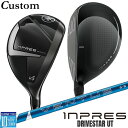 【メーカーカスタム】ヤマハ INPRES DRIVESTAR ユーティリティ 右用 24 VENTUS BLUE カーボンシャフト YAMAHA インプレス ド...