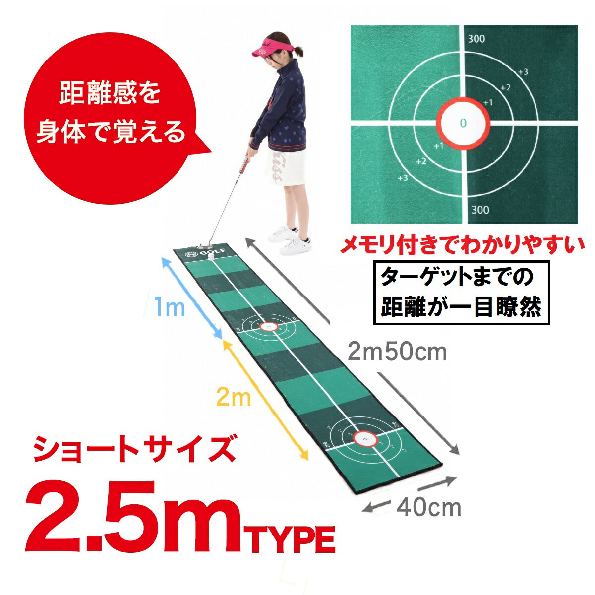 パターマット40cmtimes;250cmパター練習マットパッティングマットパッティング練習パット練習器具ゴルフパター練習ゴルフパターマットゴルフマットゴルフ練習マットゴルフ練習器具パットゴルフパター練習自宅高速ベント芝ギフトプレゼント贈り物