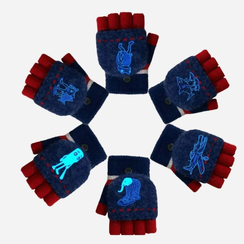 【2点以上で送料無料（注文後0円変更）】イタリアンブレインロット キャラクター ミトンカバー付き ミ..