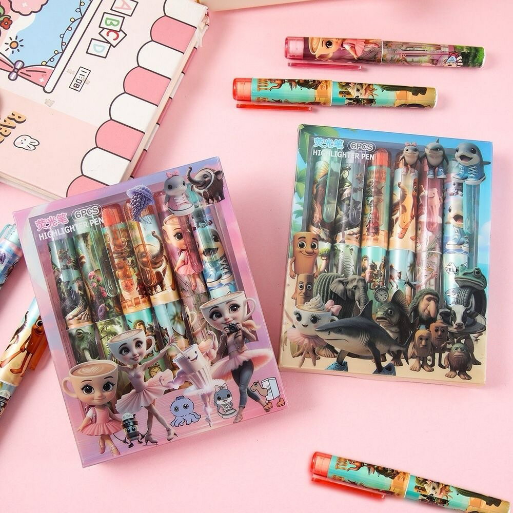 【2点以上で送料無料（注文後0円変更）】イタリアンブレインロット キャラクター マーカーペン マーカ..