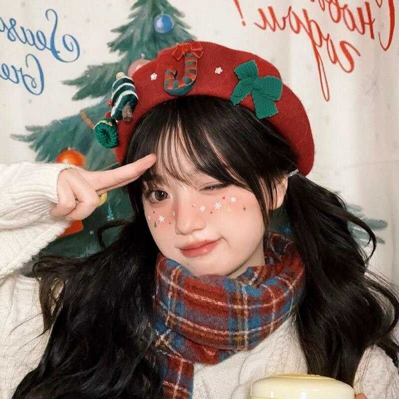 【2点以上で送料無料（注文後0円変更）】ベレー帽 帽子 レディース ウール混 洗える 被りやすい かわい..