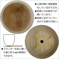 おしゃれな小型植木鉢