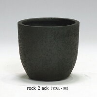 おしゃれな黒植木鉢