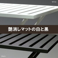 折りたたみアイアンテーブルPF-01艶消しマット