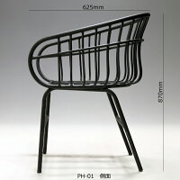 スチールチェアPH-01B横
