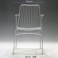 スチールチェアSM-01W後