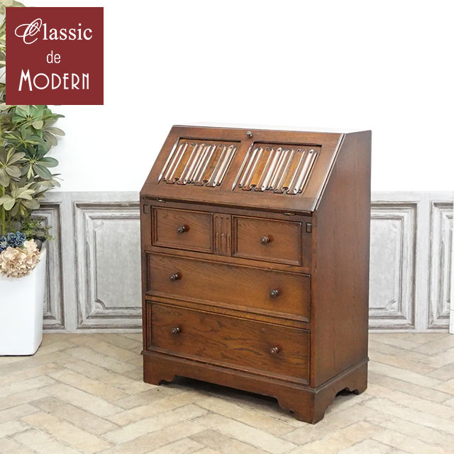 楽天市場】レトロ（ライティングビューロー｜デスク）：インテリア