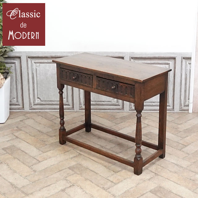 アンティーク コンソールテーブル アンティーク家具 ヴィンテージ レトロ ビンテージ シャビーシック ..