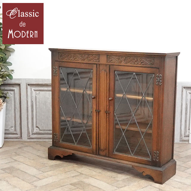 楽天市場】アンティーク家具 本棚の通販