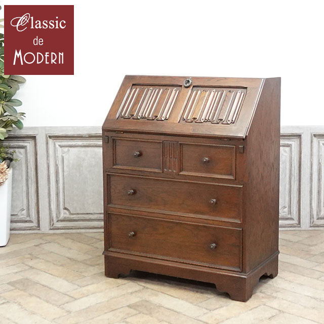 楽天市場】レトロ（ライティングビューロー｜デスク）：インテリア