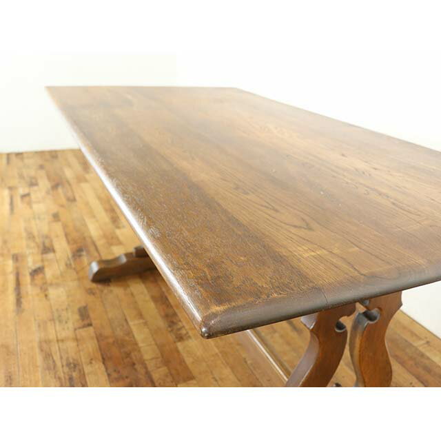 リフェクトリーテーブル アンティーク 家具 テーブル テーブル ダイニング 食卓 ホテル レストラン シャビー レトロ ヴィンテージ ビンテージ 新生活 おしゃれ モデルルーム ダイニングテーブル 1950年頃 オーク イギリス OldCharm社製 英国 antique80068