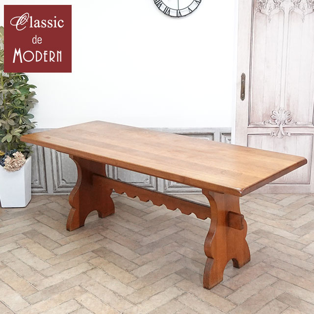 テーブル アンティーク 家具 ダイニングテーブル 大型テーブル テーブル ダイニング 食卓 ホテル レス..