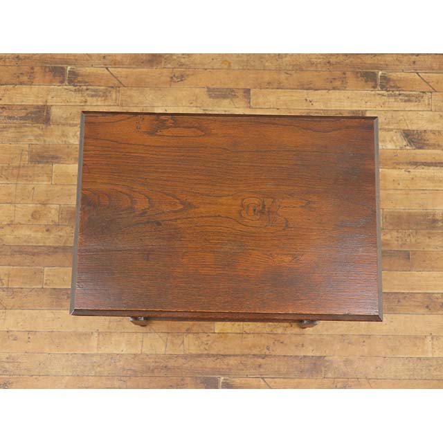 アンティーク サイドテーブル アンティーク家具 テーブル ヴィンテージ レトロ ビンテージ シャビー ホテル レストラン カフェ 書斎 ロビー ラウンジ エレガント おしゃれ オーク イギリス 英国 1920年代 センターテーブル オケージョナルテーブル antique80152