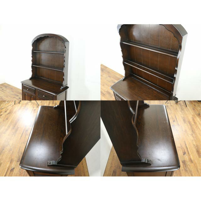 アンティーク キャビネット アンティーク家具 飾り棚 カップボード ホテル レスト...