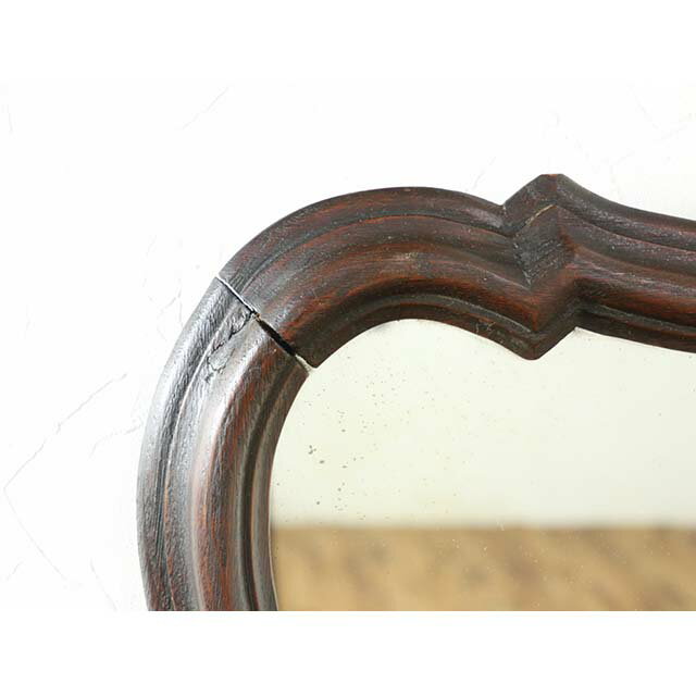 ウォールミラー アンティーク 壁掛け 鏡 美容室 サロン 仕様 ヨーロピアン かわいい ミラー おしゃれ エレガント 新生活 新築 店舗什器 クラシック ホテル レストラン ロビー レトロ ヴィンテージ ビンテージ フランス 仏国 ブリティッシュ オーク 1920年代 antique65088 [3]