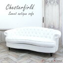 輸入家具 チェスターフィールド ソファ そふぁ ソファー デザイナーズ mousofa トリプルソファ ヴィンテージ 1シーター 三人掛け 3人用 長椅子 アンティーク イギリス 英国 モーソファ ホテル レストラン リビング フェイクレザー PU 合皮 白 ホワイト 白家具 NM3P65K