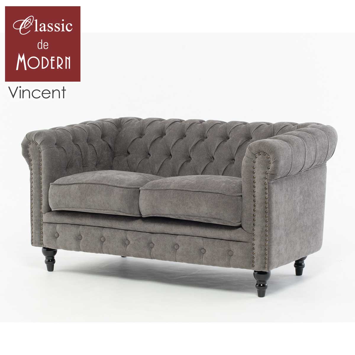 楽天市場】ヴィンセント ソファ グレーの通販