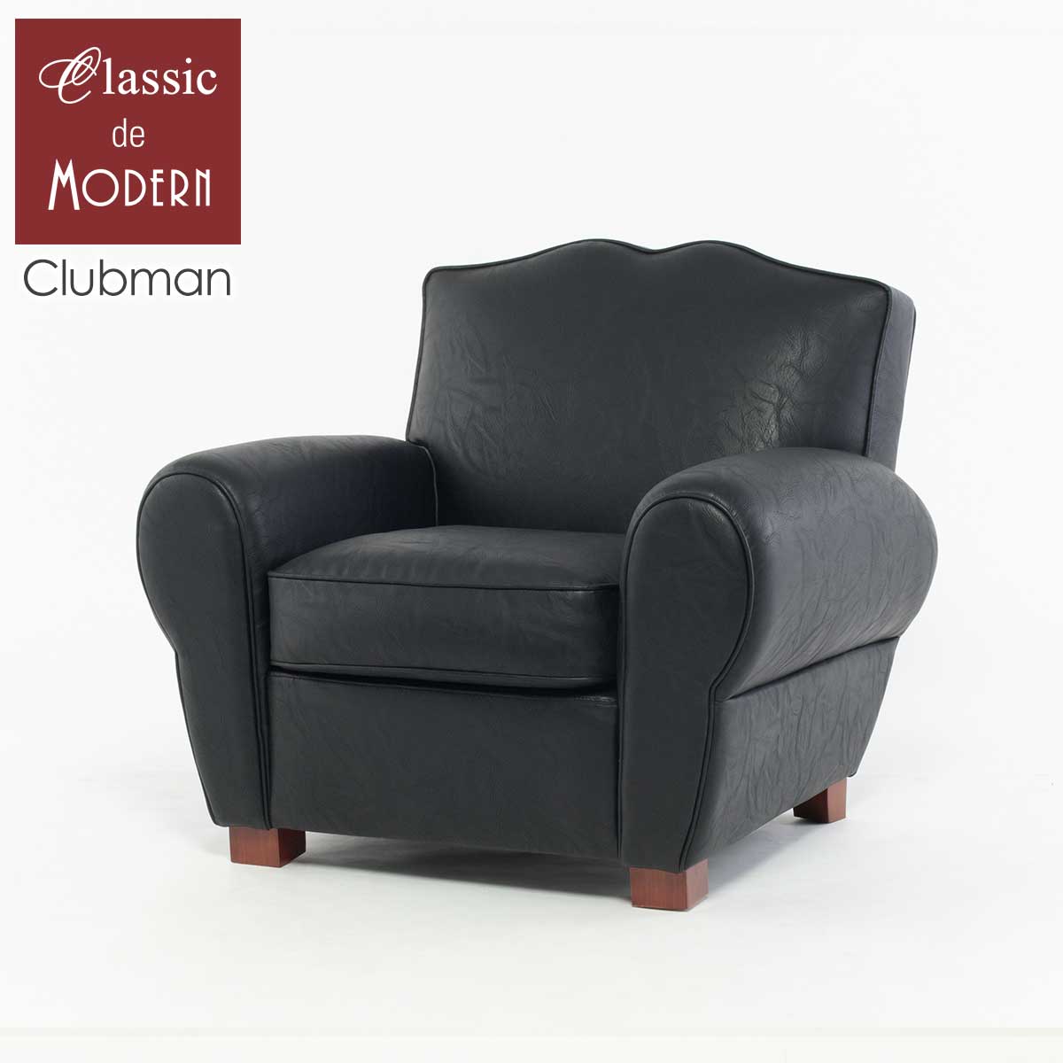 輸入家具 アンティーク ソファー クラブマン Clubman ソファ 一人掛け アンティーク調 クラブチェア シングル チェスターフィールド ソファ ムスタッシュチェア 1人用 英国 イギリス ヴィンテージ ムスターシュ 男前 店舗什器 ロビー 書斎 ニュアンスブラック 合皮 VF1P87B