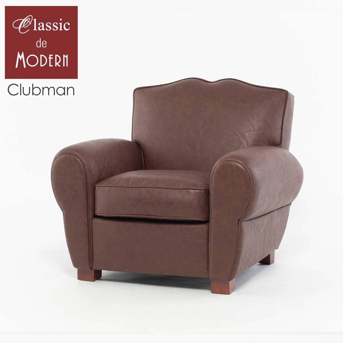 輸入家具 アンティーク ソファー クラブマン Clubman ソファ 一人掛け アンティーク調 クラブチェア シングル チェスターフィールド ソファ ムスタッシュチェア 1人用 英国 イギリス ヴィンテージ ムスターシュ 男前 店舗什器 ロビー 書斎 キャラメル 合皮 VF1P94B