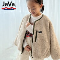 《javaジャバ コラボ》送料無料 キッズ トップス アウター ブルゾン 子供服 男の子 女の子 親子コーデ お揃い 2WAY リバーシブル ボア フリース ジャケット もこもこ MA-1 ショート オーバーサイズ ゆったり 長袖 羽織り 大きいサイズ 秋 冬 2022aw クラシカルエルフ kcl4000