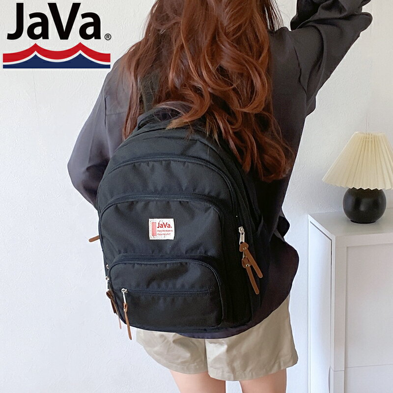 《javaジャバ コラボ》 送料無料 バックパック リュック レディース 大容量 多機能 4層 バックパック 男女兼用 ユニセックス メンズ お出かけ 通勤 通学 旅行 アウトドア 大きいサイズ 春 夏 2023ss クラシカルエルフ jv1199001のサムネイル