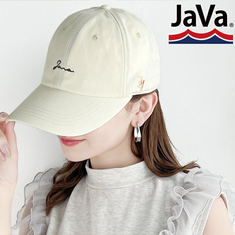 \先着順!24h限定 300円OFF クーポン配布/ 《java ジャバコラボ》 帽子 キャップ レディース 綿 100% スタッズ 深 つば ベースボールキャップ ユニセックス メンズ 深め クラウン 小顔効果 大きいサイズ 春 夏 クラシカルエルフ jv1159018