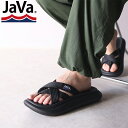 【今ならまとめ買い3点以上で5%OFF】 《javaジャバコラボ》 靴 サンダル メンズ 大きいサイズ フラット クロス ストラップ スポーツサンダル 男女兼用...
